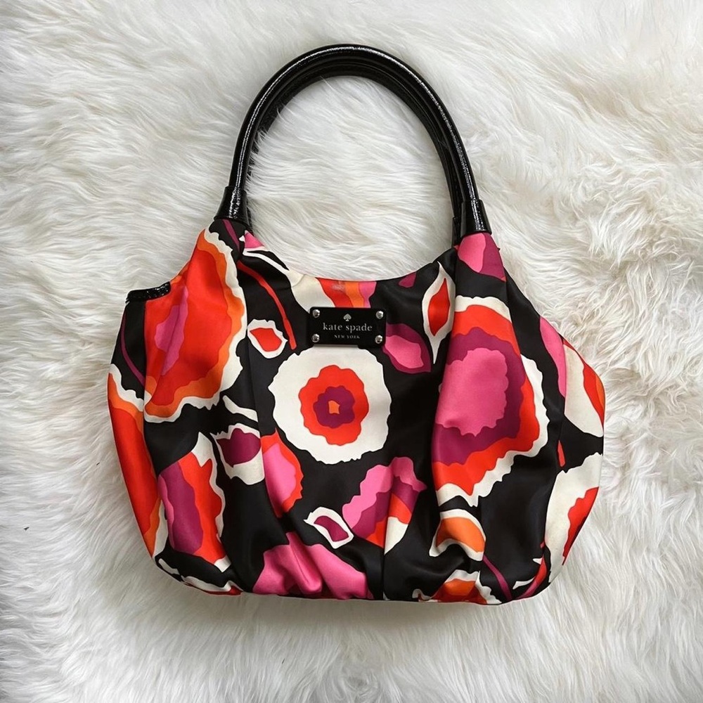 kate spade stevie floral handbag purse